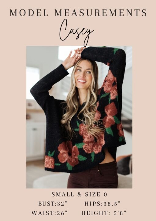 Among The Flowers Floral Top - Fashion Are Us, LLC